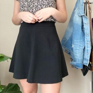 Classic Black Women's Skater Skirt